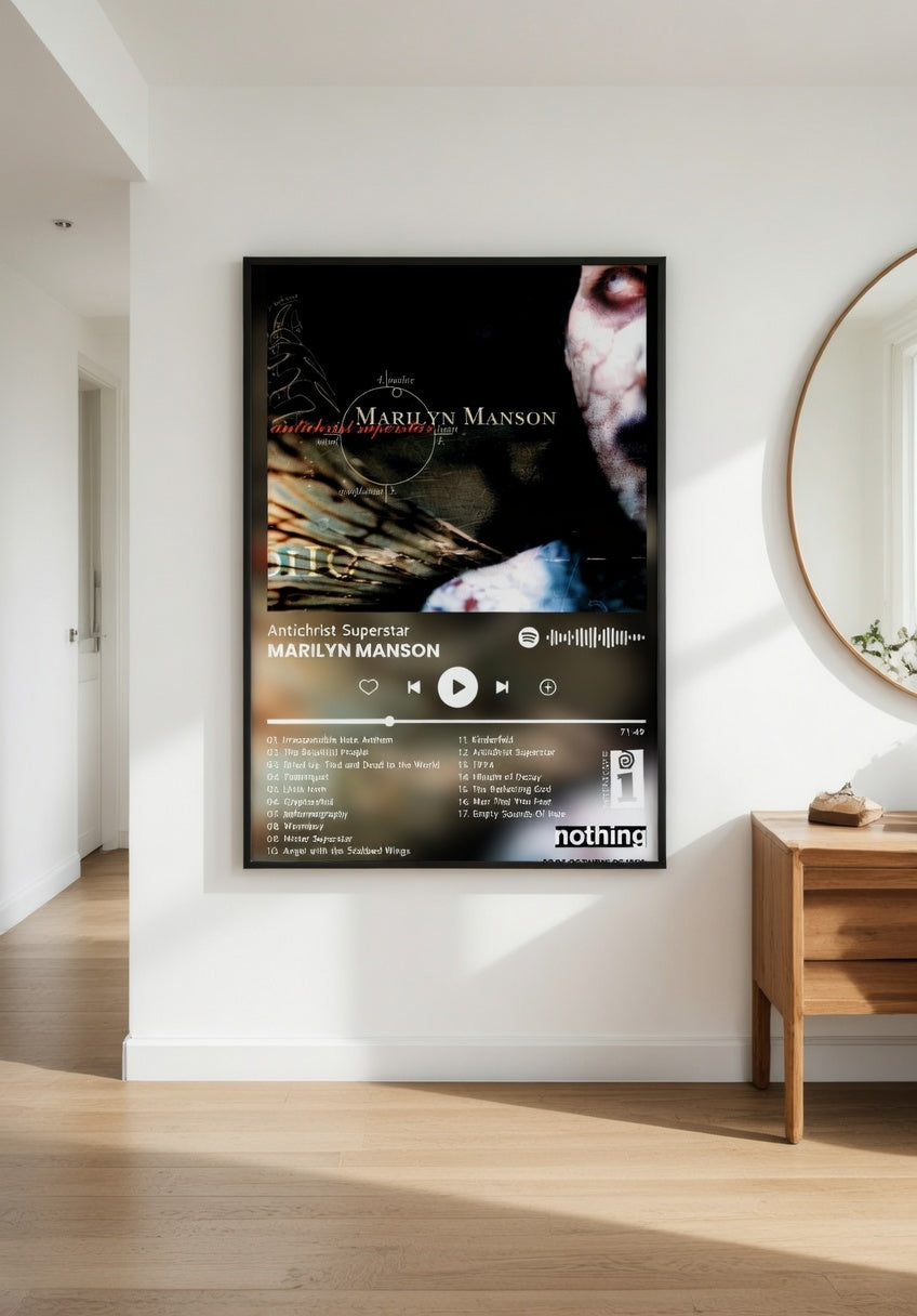 Poster Marilyn Manson - Antichrist Superstar (1996) | Estilo Spotify