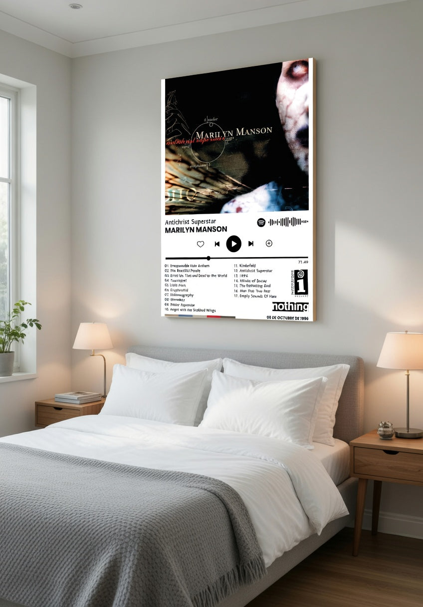 Poster Marilyn Manson - Antichrist Superstar (1996) | Estilo Spotify