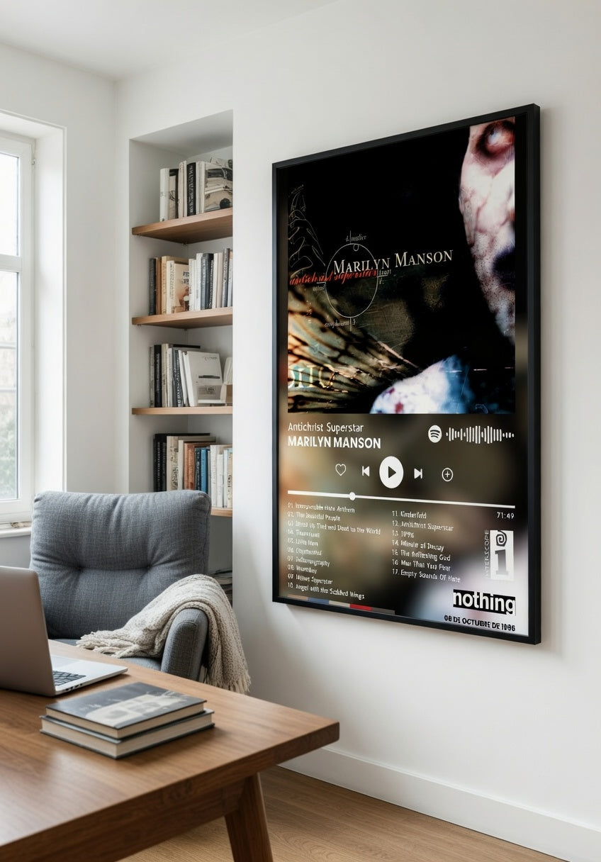 Poster Marilyn Manson - Antichrist Superstar (1996) | Estilo Spotify